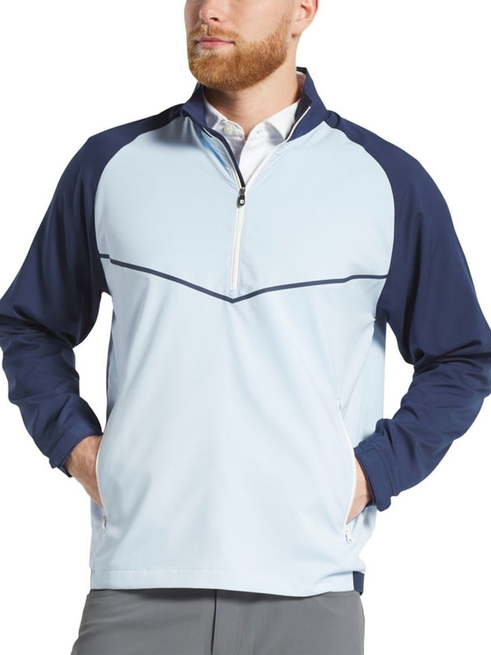 FootJoy | Men’s Zephyr Golf Quarter-Zip Pullover Windshirt ~ New w/ Tags Medium